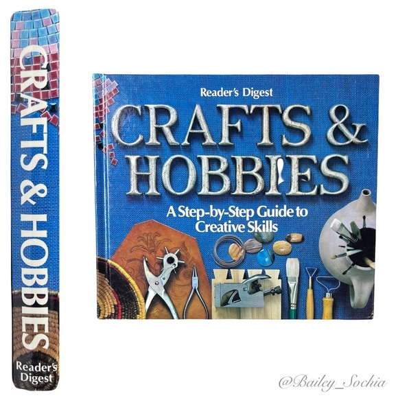 Vintage Readers Digest Crafts & Hobbies Book - Picture 1 of 7